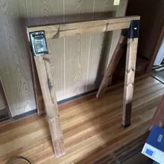 新品 ソーホースブラケット バリケード アウトドア DIY お庭 おしゃれ