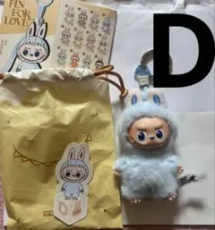 POP MART PIN FOR LOVE イニシャルラブブ　D