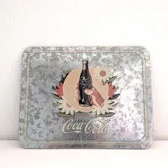 コカ・コーラ アンティークトレイ コーラ 花柄 レトロのサムネイル