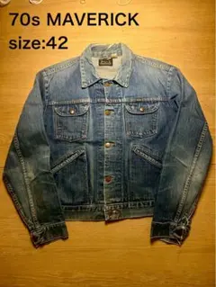 70s MAVERICK 3J03MJ Denim Jacket