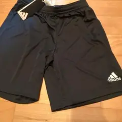 adidas ブラック ハーフパンツ 160cmエアロレディ