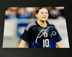 サッカー日本代表女子 川澄 奈穂美 なでしこジャパン 直筆サイン入り