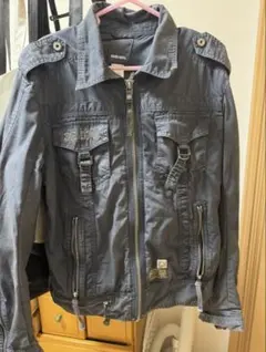 希少アーカイブ DIESEL ディーゼル ミリタリージャケット Y2K ギミックのサムネイル