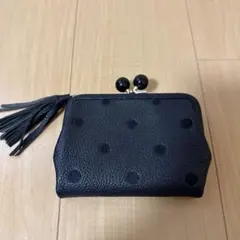 ガマ口 財布 水玉 2つ折りのサムネイル