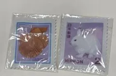 【新品】郵便切手ポーチ　2点セット