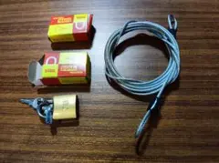 【新品】SIGNAL パドロックとケーブルセット