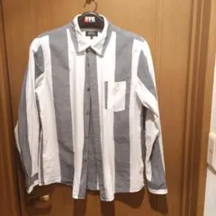 A.P.C. ストライプ 長袖シャツ M