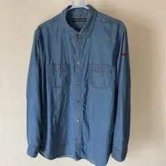 BLUE MONSTER CLOTHING ダンガリーシャツ　　LL