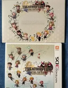 THEATRHYTHM FINAL FANTASY ゲーソフトとポストカード