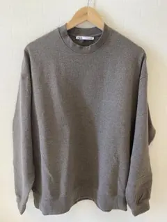 ZARA テクスチャースウェットシャツ Mサイズ