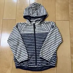 Hushush ストライプ フード付きジャケット 130のサムネイル