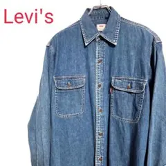 リーバイス Levi's デニムシャツ ワンポイントロゴタグ