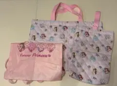 プリンセス3点セット　手提げ袋　上靴袋　ナップサック　レッスンバッグ
