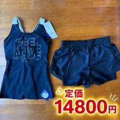 【新品】ミズノ フィットネス水着 セパレーツ S ブラック 定価14.800＋税