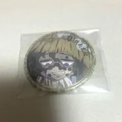 鬼滅の刃　遊郭編　絵巻カフェ　妓夫太郎　箔押し　缶バッジ