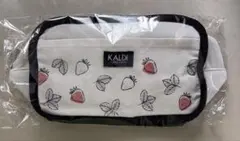 カルディ2026いちご保冷バッグ