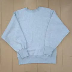 90s USA製 チャンピオン リバースウィーブ 完全目無し グレー XXL