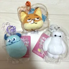 ディズニー ダイカットスクイーズ キーホルダー 3種セットのサムネイル