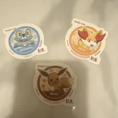 ポケモン サーティワン ステッカー 3種セット