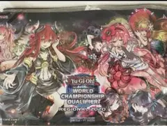 遊戯王 WCQ2024 中国 世壊 プレイマット 未開封 遊戯王 公式 WCQ REGIONAL 2020 蟲惑魔 アロメルスの蟲惑魔