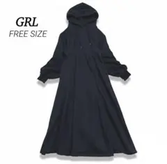 GRL スウェットワンピース
