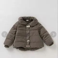 petit main 中綿ジャケット　ブラウン　100