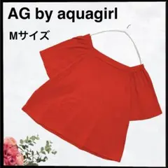 (b-57) AG by aquagirl 半袖 カットソー フレアスリーブ Mのサムネイル