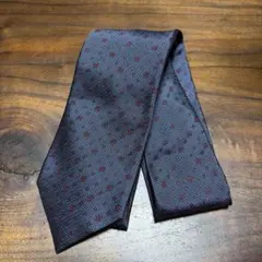 GUCCI グッチ ネクタイ インターロッキングGG ドット 総柄 イタリア製