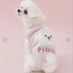 ジェラートピケ 【CAT&DOG】メレンゲDOGマルチーズジャガードプルオーバー