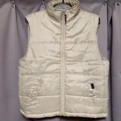 LONELY WOLF 中綿　ダウンベスト　ベージュ　Lサイズ