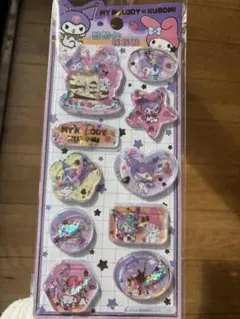 こ*ひ様 マイメロ　クロミ　ウォーターシール　水シール　サンリオ　海外限定　正規