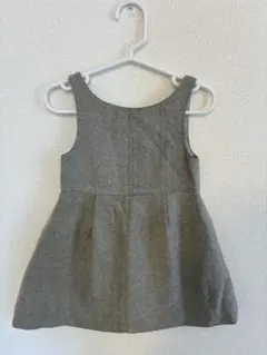 fas グレー ノースリーブ ワンピース