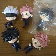 呪術廻戦ガチャフィギュア5点セット