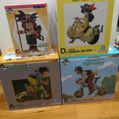 一番くじドラゴンボール スナップコレクションフィギュア 4体セット