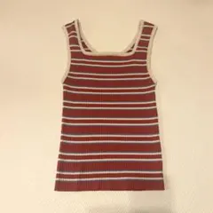 【美品】wcloset/ダブルクローゼットタンクトップ2way フリーサイズのサムネイル