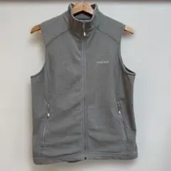 monbel1モンベル フリースベスト（シャミース）グレー　Women's