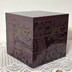 マンハッタナーズ　三段重・弁当箱「群集猫」