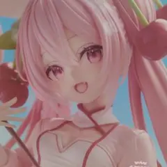 初音ミク 桜ミクAMP＋フィギュア 桜ドレスver.