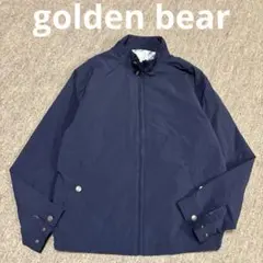 ゴールデンベアー　golden bear ネイビー ジップアップジャケット