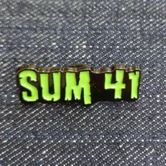 サム４１★sum41★ピンバッジ★ピンズ★バンド