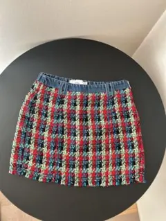Bershka ツィード風ミニスカート　Sサイズのサムネイル