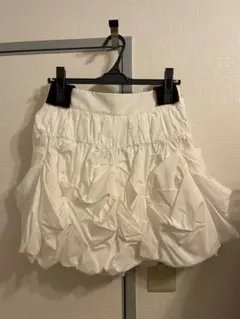 Bibiy. SERENA BALLOON SKIRT WHITE - メルカリ