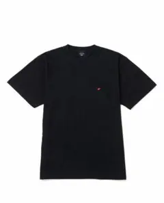 カブアンド　ポケットTシャツ　半袖　ブラック　XLサイズ　シンプル　男女兼用