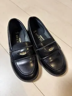 ムーンスター　ブラック ローファー 15.0cm