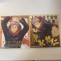 呪術廻戦　ミニ色紙　虎杖悠仁