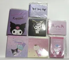 【新品】サンリオ メモ帳7点セット ハローキティ マイメロ クロミ
