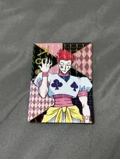 HUNTER × HUNTER 銀だこ キャラクターカード ヒソカ ホログラム