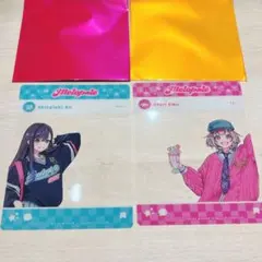 プロセカ メロパレ カフェ 特典 SNS風クリアカード 白石杏 鳳えむ セット