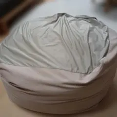 体にフィットするソファ　人をダメにするクッション　大サイズ　無印良品　ベージュのサムネイル