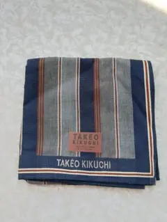 TAKEO KIKUCHI ストライプハンカチ